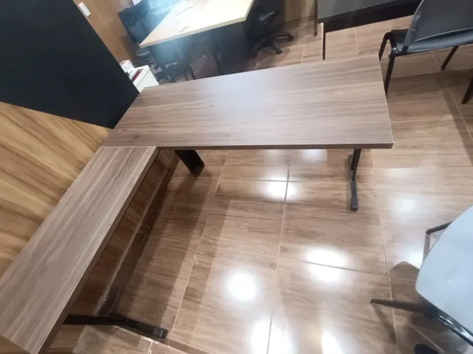 Mesa em L para Escritório 150x150x45- Design Moderno Entrega com taxa 