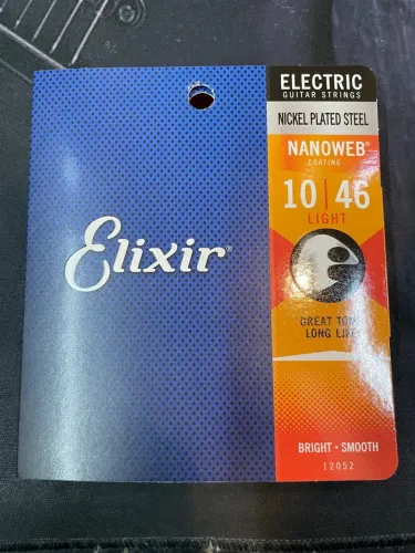 Cordas Elixir 010 Light para Guitarra - Novo