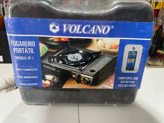 Fogareiro Portátil Volcano FP-1 - Leve e Compacto