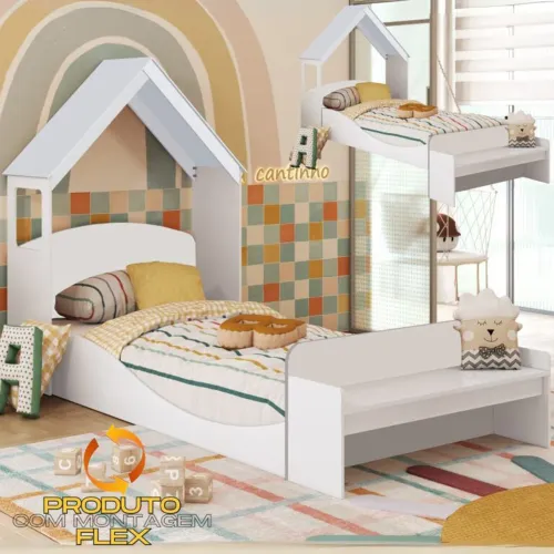 CAMA INFANTIL SUPER DESIGN ALTAMENTE ELEGANTE E QUALIDADE SURPREENDA-SE!! UEYTTY