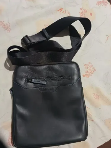 Mini bolsa bag em couro legitimo