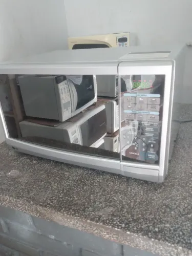 Microondas lg espelhado grill