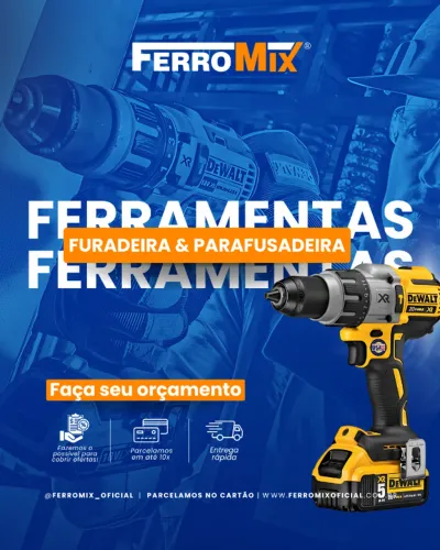 Parafusadeira e Furadeira à bateria com o melhor preço - Ferramentas Profissionais
