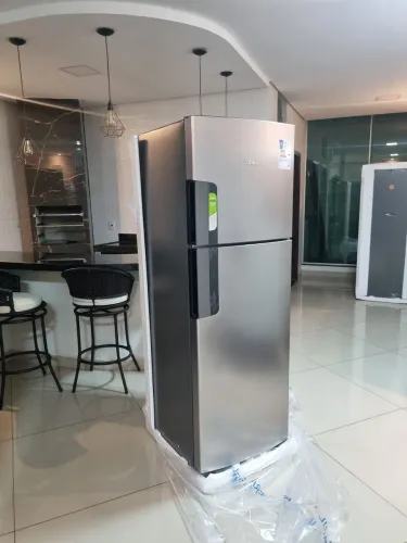 Geladeira Duplex Consul 386 litros inox