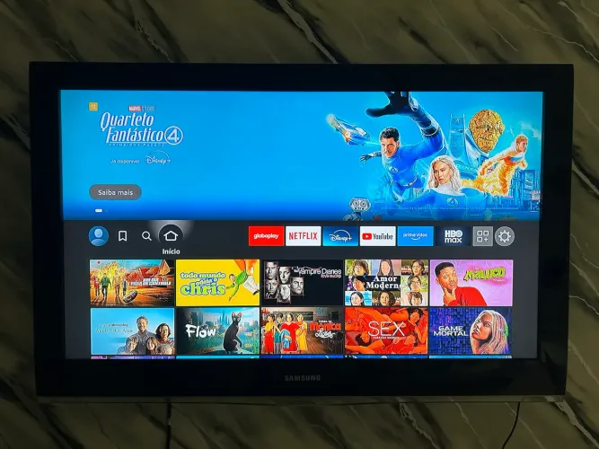 TV Samsung com Fire TV Stick HD