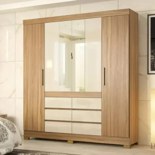 Guarda Roupa Casal 6 Portas Cadis Touch Demóbile (FAZEMOS ENTREGAS DF E ENTORNO )