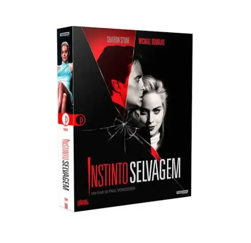 Blu-Ray + DVD - Instinto Selvagem - Edição de 30 Anos Original, Novo e Lacrado de Fábrica 