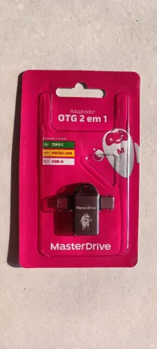 Adaptador OTG 2 em 1 - Master Drive