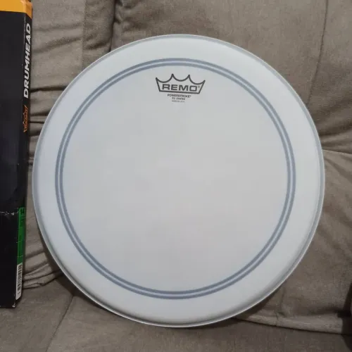 Pele Remo Powerstroke 3 Coated profissional com Anel Abafador Porosa para Caixa 14