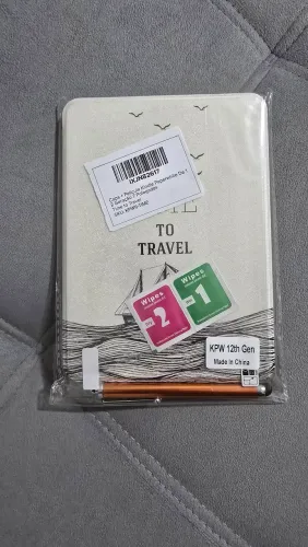 Capa + Película Kindle Paperwhite 7 polegadas + Caneta