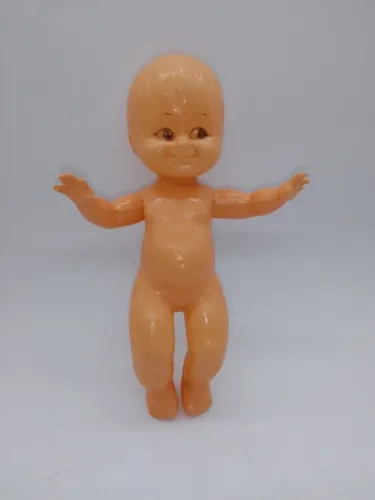 Boneco Boneca Plástico Bolha Soprado Canindé Anos 80 - 25 Cms 