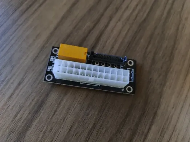 Adaptador Para Ligar Duas Fontes Atx Add2psu Molex / Sata