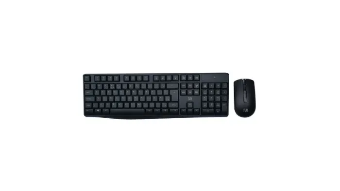 Combo Teclado E Mouse Sem Fio Multimidia Usb + Pilhas