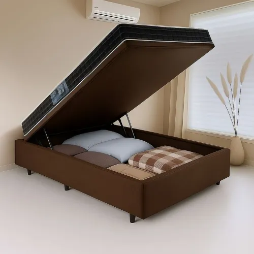 Cama baú casal nova queima estoque hoje entrego garantia