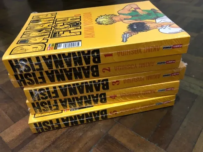 Mangá Banana Fish vol. 1-5