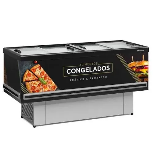 A. Ilha congelados dupla ação Gelopar