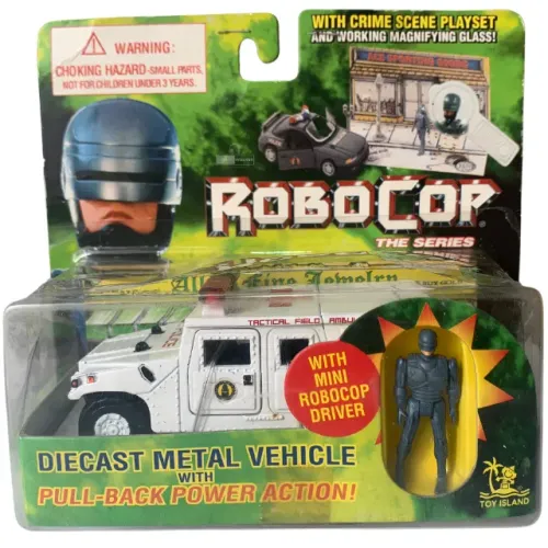 Robocop Ambulância Tatical Field - Toy Sland Raro