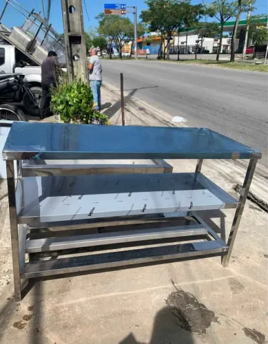 Mesa inox industrial