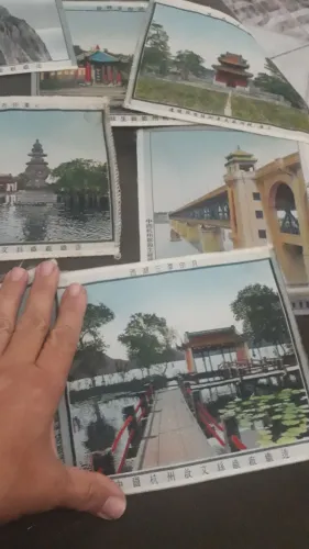 Lote com 12 estampa chinesa vintage. 