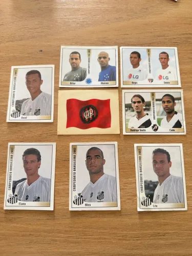 Figurinhas raras brasileiro 2003