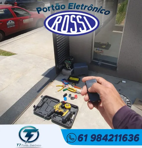 Portão Eletrônico Rossi - Ceilândia - Consertos e Manutenção Motor Rossi