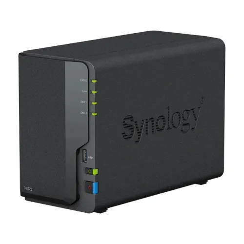Synology DS223 NAS Diskstation 2 Baias