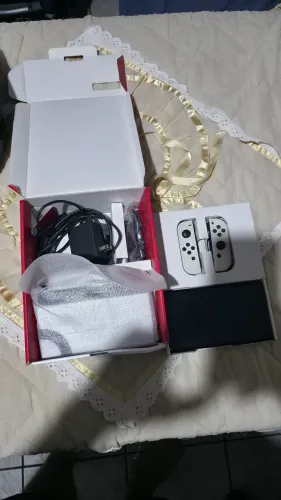 Nintendo switch oled, seminovo, 64gb