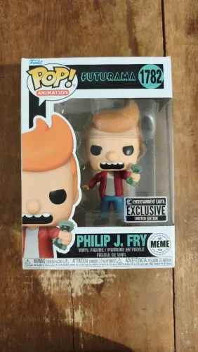 Funko pop Futurama fray tome meu dinheiro