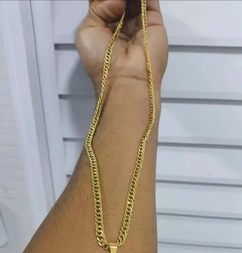Cordão ouro 750. 21.3 g. Linda joia 