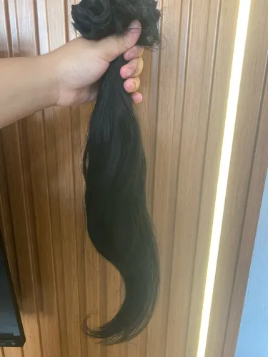 Cabelo brasileiro na tela 55cm