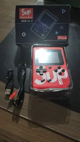 Mini Game Retrô Portátil SUP 400 Jogos - Novo na Caixa