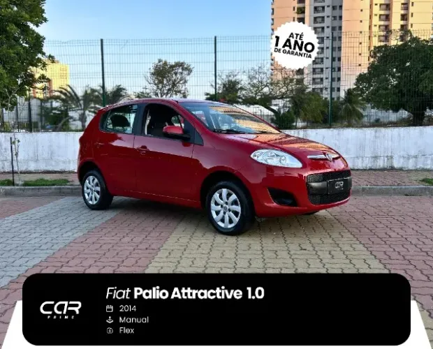 FIAT PALIO 2015 ATTRACTIVE 1.0 FLEX MANUAL /// VEICULO EXTRA!!!