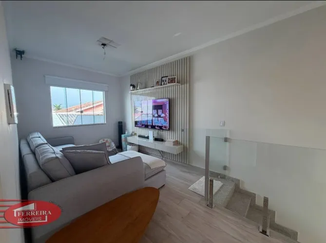 Aluguel anual de Sobrado mobiliado 3 quartos 4 banheiros 