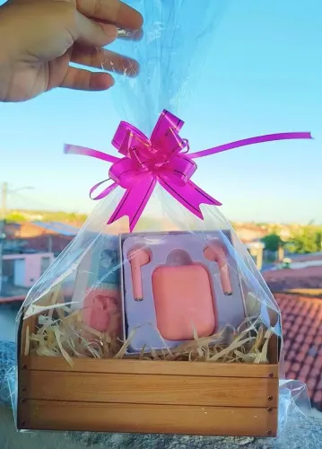 Cesta de presente para dia dos namorados