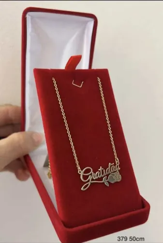 Colar Gratidão Rommanel