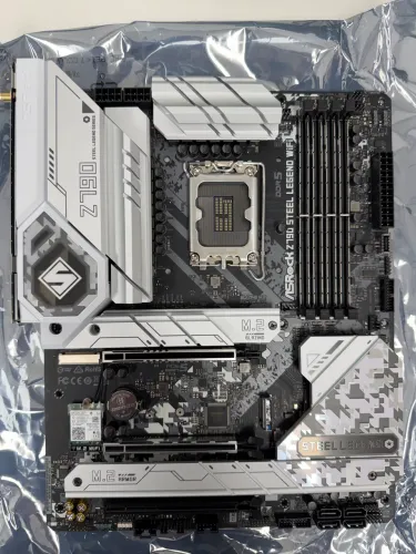 Placa Mãe ASRock Z790 Steel Legend WiFi, Chipset Z790, Intel LGA 1700, ATX, DDR5