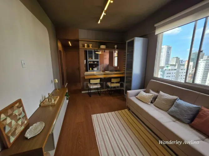 Apartamento 1 Quarto à venda, 1 quarto, 1 suíte, Funcionarios - Belo Horizonte/MG