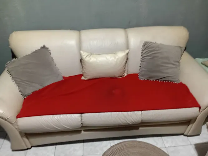 Sofá de corvim 3x2 lugares