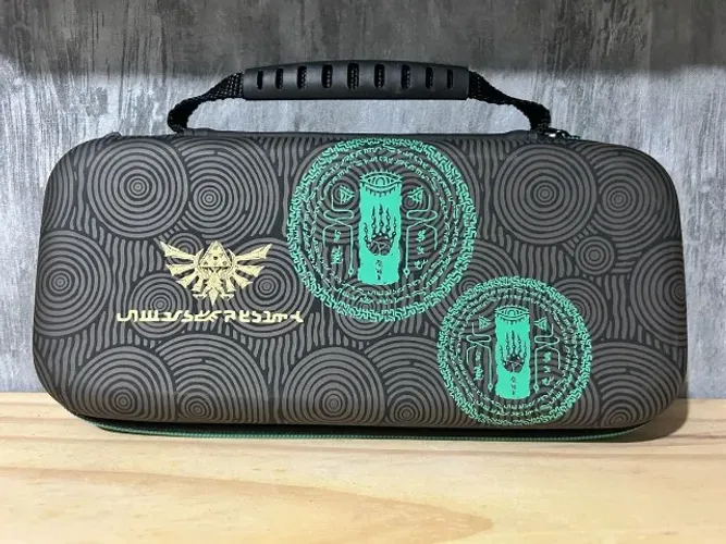 case para o console nintendo switch do zelda