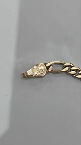 Pulseira da rommanel original banhada a ouro 