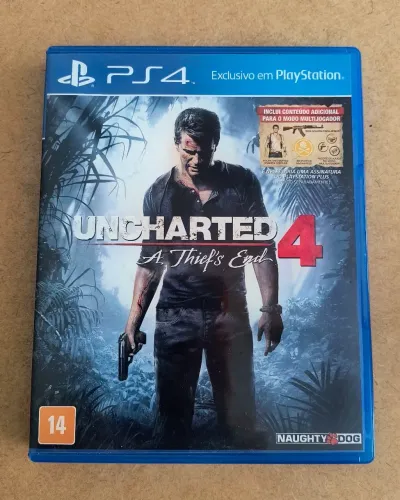 GAME POAY STATION 4 : UNCHARTED 4 A THIEF'S END