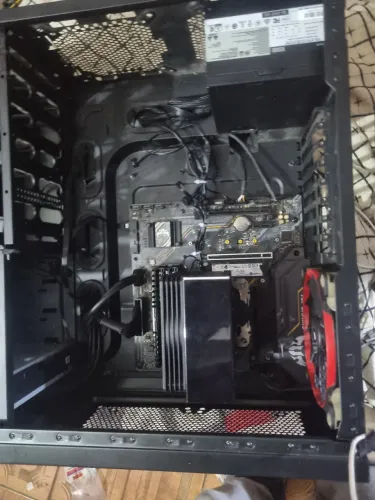 cpu gamer i7 10 geraçao com 16 gb de memoria fonte 500 corsair  air cooler obs sem hd 