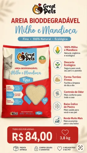 AREIA DE GATO MANAUS 