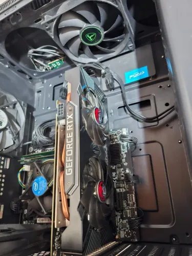 Kit RTX 2060 6GB + i5 10400f + placa mae ipmh410g