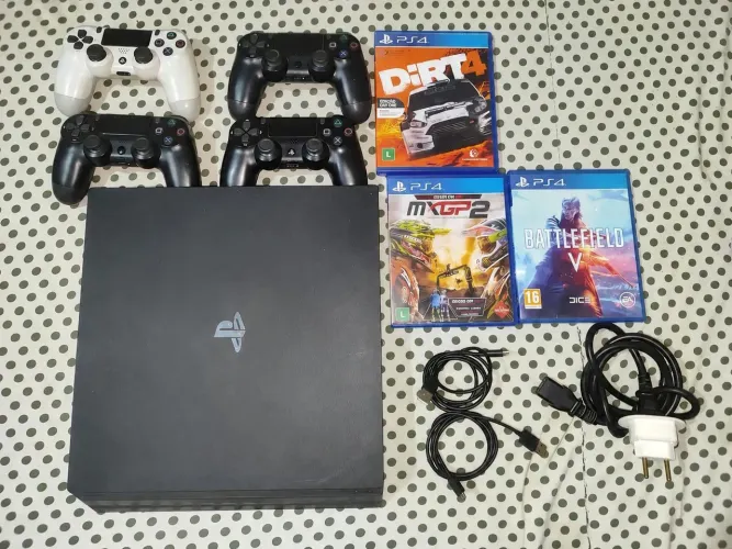 Ps4 Pro 1t bite, nunca foi aberto! O mais completo da Olx