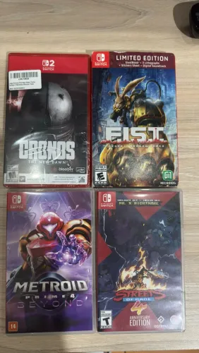 Jogos de Nintendo switch troco 