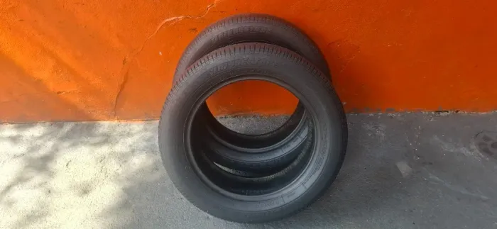 Par de Pneus Aro 15 Bridgestone 195 x 55 Turanza_Aceito Cartão*