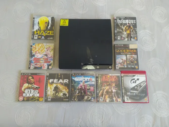 Ps3 Slim 120GB Com defeito!!!