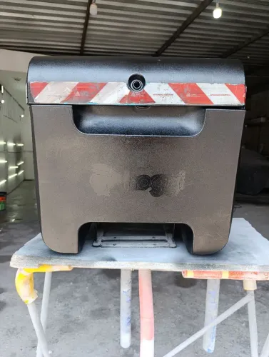 Baú da loggi 90 litros, vai junto o suporte da cargo 160 2019 