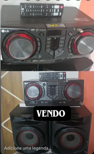 Vendo aparelho de som LG